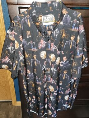 Men's Office Themed RSVLTS shirt